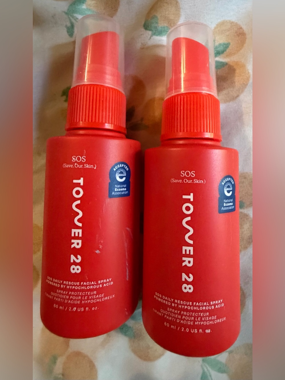 Tower 28 Red SOS Daily Rescue Facial Spray Duo